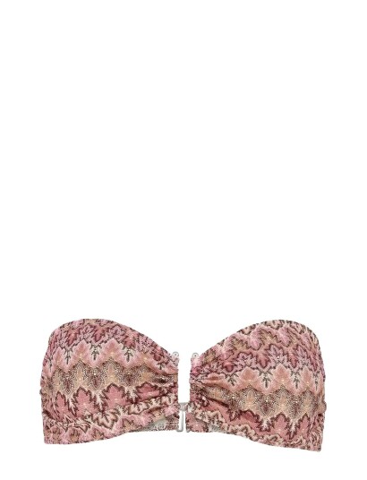 Becksöndergaard Amber Bandeau Bikini Top Pink XL