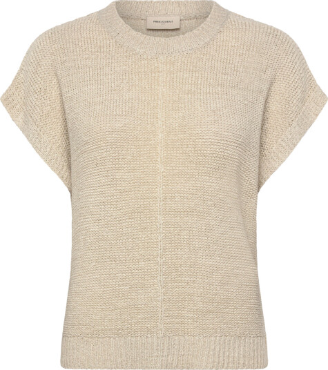 FREE/QUENT Fqestapper Waistcoat Cream S FREE/QUENT Fqestapper Waistcoat Cream S
