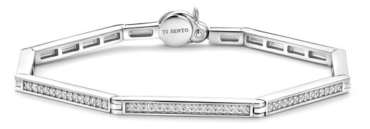 Ti Sento Armring i 925 sølv med zirkonia