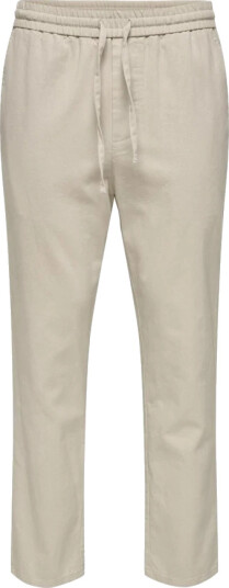 Only & Sons Linus Crop Pants Beige M