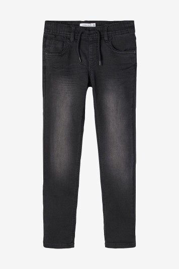 Name It kids - Jeans nkmRyan Jogger Swe Jeans 5110-TH - Svart