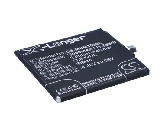 Xiaomi Mi 4c Dual SIM batteri (3000 mAh 3.85 V)