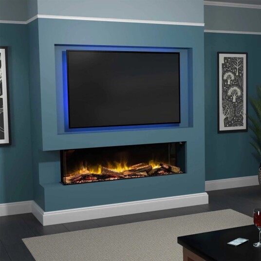 Flamerite Fires Elektrisk Peis E-Fx 1300 - Innebygd