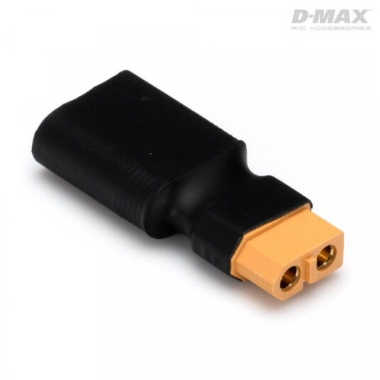DynoMAX B9870 - Connector Adapter EC5 male - XT60 female DynoMAX B9870 - Connector Adapter EC5 male - XT60 female