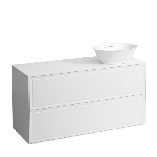 Laufen The New Classic Servantskap 1175x455 mm m/topp Hvit Høyglans