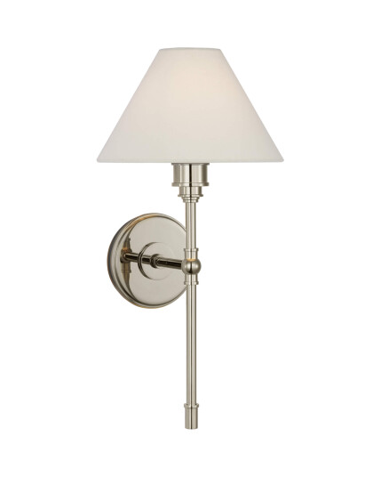 Visual Comfort Parkington Tail Sconce Nickel