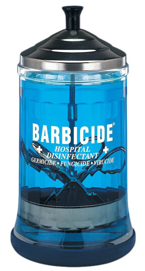Barbicide glasskrukke - 750 ml