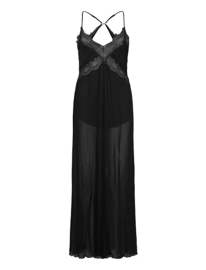 Hunkemöller Jumpsuit Plisse Zaphira Black S Hunkemöller Jumpsuit Plisse Zaphira Black S