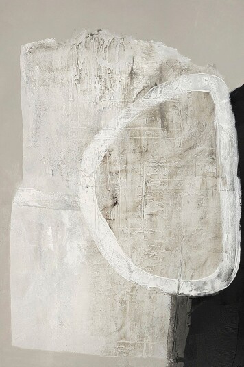 MalerifabrikkenDesign Maleri / White Stone / 90x120 CmBeigeBilder & skilt