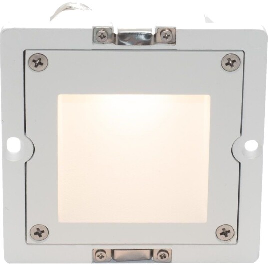 STP 100 Base Innfelt Vegglampe 2W LED u/front