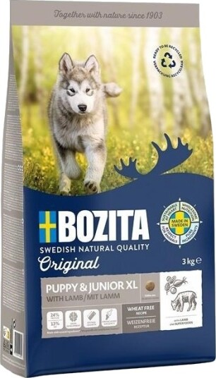 Bozita Puppy Original & Junior Xl Tørrfôr Til Hund Lam 12 kg