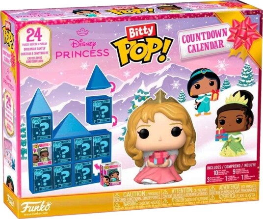 Disney Princess Bitty Pop adventskalender med 24 samlefigurer Disney Princess Bitty Pop adventskalender med 24 samlefigurer