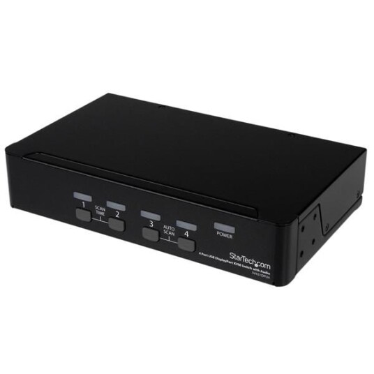 STARTECH 4 t USB DisplayPort KVM Switch with Audio