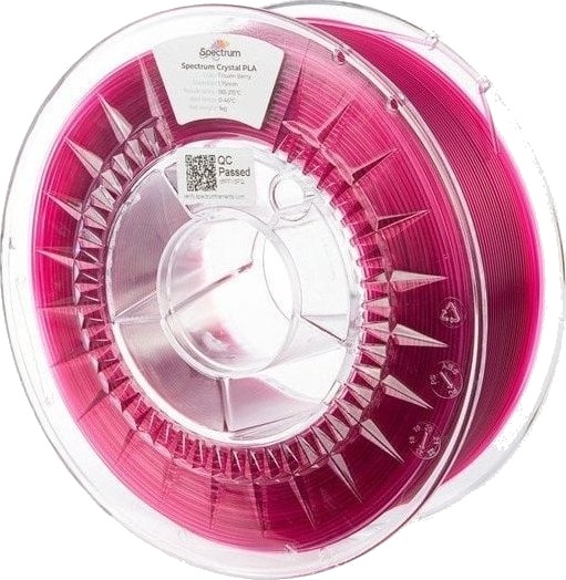 Spectrum Pla-Filament Crystal 1.75 Mm 1 Kg Frozen Berry