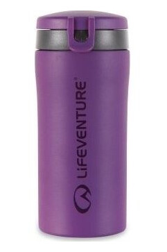 Lifeventure Flip-Top Thermal Mug Purple Lifeventure Flip-Top Thermal Mug Purple