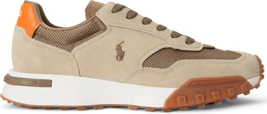 Polo Ralph Lauren Eldridge Suede Paneled Sneaker SEPIA TINT/COSTL 44