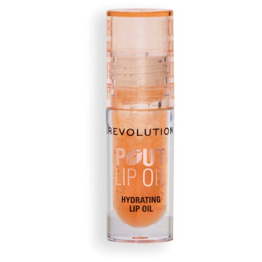 Revolution Beauty London Pout Lip Oil Honey Shimmer Revolution Beauty London Pout Lip Oil Honey Shimmer