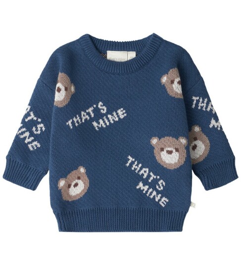 That's Mine Key Blue Florian Sweater 3 år/98
