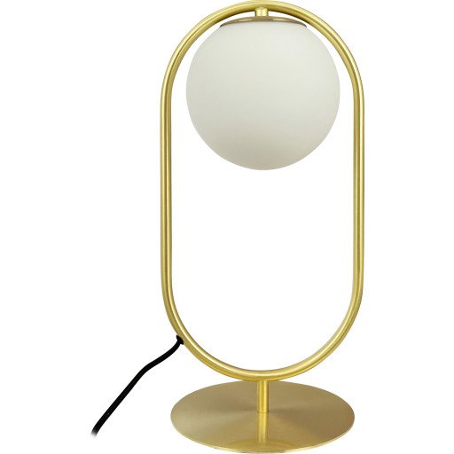 Dyberg Larsen French Collection Reims Bordlampe Messing/ Hvit
