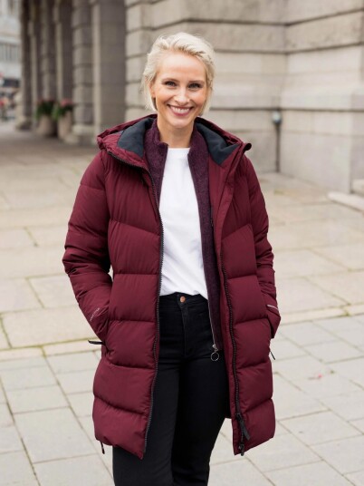 Twentyfour Mode Maya Dunparkas Burgunder 50