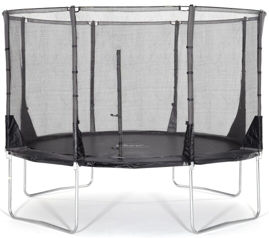 Plum 12ft Space Zone II Telescopic Trampoline inkl. Sikkerhetsnett 366 cm Plum 12ft Space Zone II Telescopic Trampoline inkl. Sikkerhetsnett 366 cm