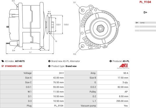 AS PL A01467S Dynamo