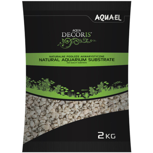 Aqua Decoris Grus Lys Grå 2 kg Aqua Decoris Grus Lys Grå 2 kg