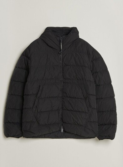 C.P. Company Chrome R Goggle Down Jacket Black