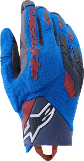 MC-Hansker Alpinestars Durack KongeBlå /MørkeGrå 3XL