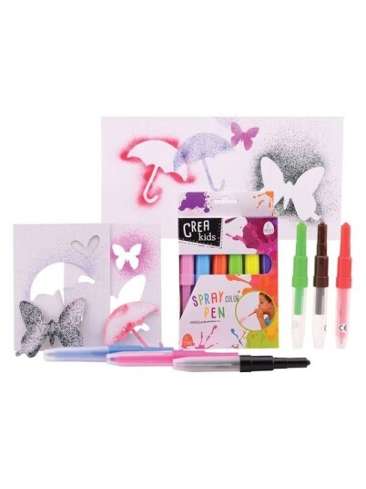 Johntoy Crea Kids Blow Pens 6 pcs Johntoy Crea Kids Blow Pens 6 pcs