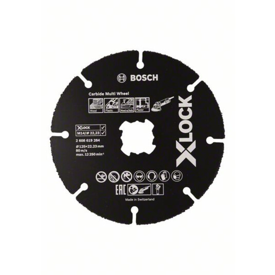 BOSCH KAPPESKIVE XL MULTIWHEEL HM 125MM