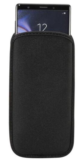 INCOVER Universal Smartphone Sleeve - Vannavvisende - Svart - XXL
