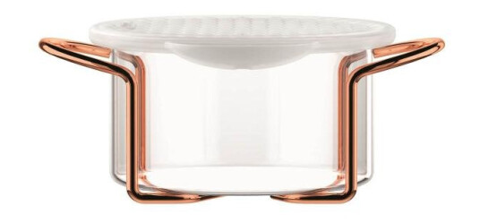 Bodum  Hot pot glasskål m/stativ og silkonlokk 0,25L kobber