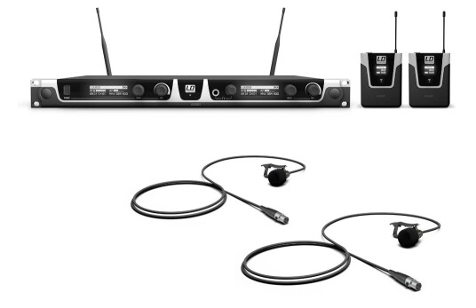 Ld Systems U505 Bpl 2 Trådløst System 2x Lommesender Og 2x Myggmik