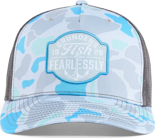 Grundéns Fish Fearlessly Trucker Salt Camo OneSize Grundéns Fish Fearlessly Trucker Salt Camo OneSize