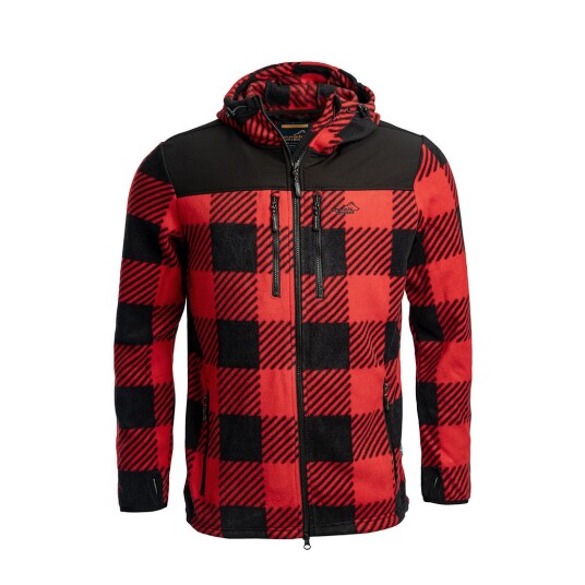 Arrak Outdoor Canada fleece Red/black 4XL 4XL