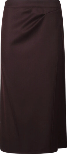 Victoria Beckham Dame Skjørt Brun 2XS,
