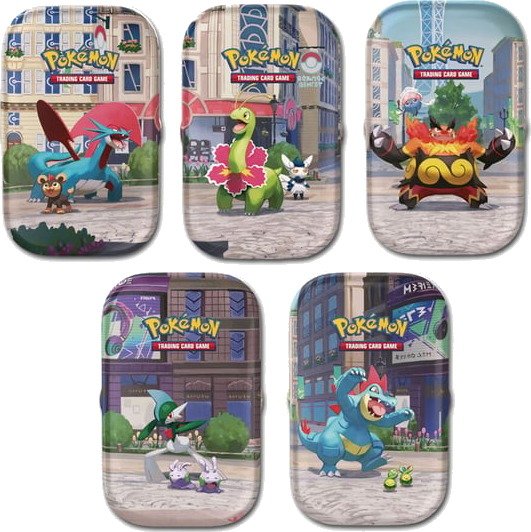 Pokémon Lumiose City Mini Tin Samlerboks med Boosterpakker Pokémon Lumiose City Mini Tin Samlerboks med Boosterpakker