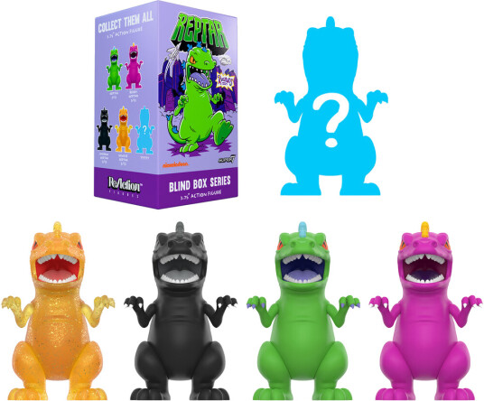 Rugrats Reaction Blind Box Wv1 Reptar 12pc Flat