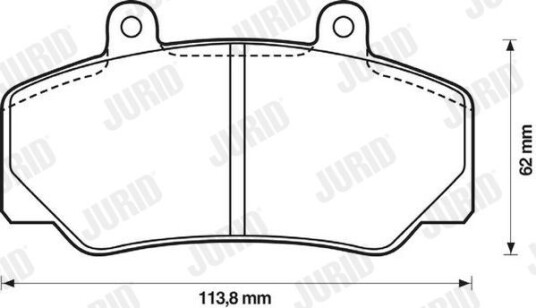 Bremseklosser JURID 571370J