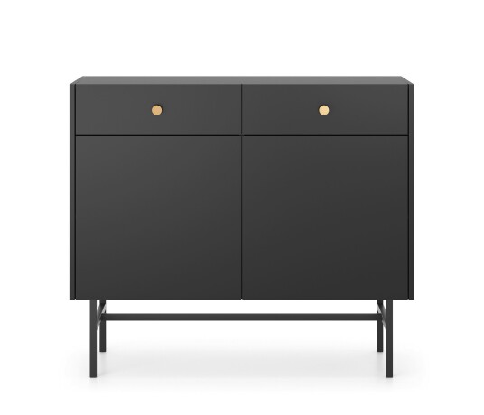 Francisca Kommode 104 cm   Svart