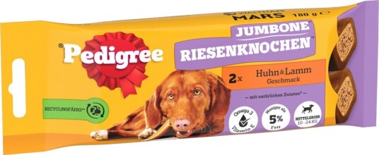 Pedigree Kjempestore Bein Med Medium 2 Stk Kylling Okse 180 G Pedigree Kjempestore Bein Med Medium 2 Stk Kylling Okse 180 G