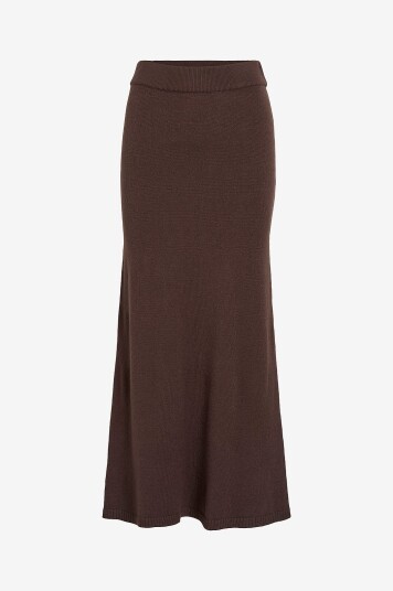 Vila Skjørt viRil Ankle Knit Brun