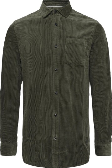 Scotch & Soda Corduroy Regular Fit Shirt FOREST NIGHT L