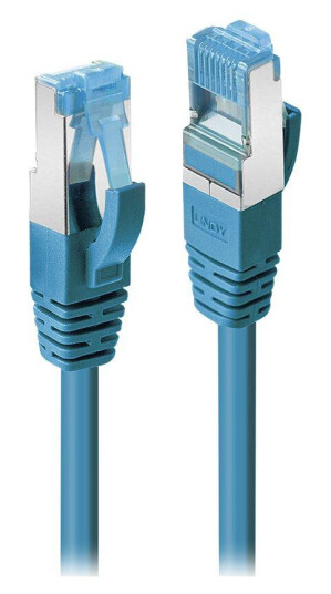 Lindy 3m Cat6a S/FTP Koblingskabel Blå 10 Gbit/s