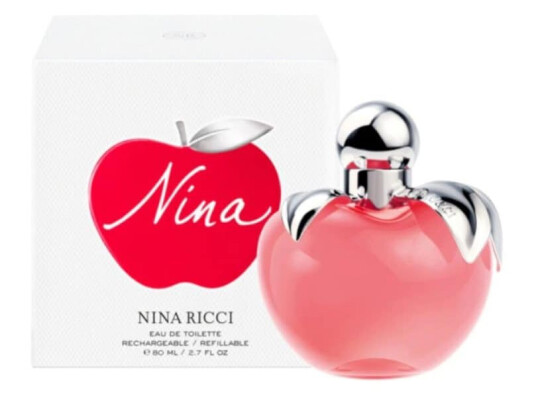 Nina Ricci Nina Eau de Toilette Spray 80 ml Blomsteraktig Duft for Damer Nina Ricci Nina Eau de Toilette Spray 80 ml Blomsteraktig Duft for Damer