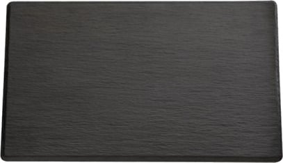Serveringplade 1/1 Gn 53X32.5 Cm Melamin Skiferlook Sort,Stk