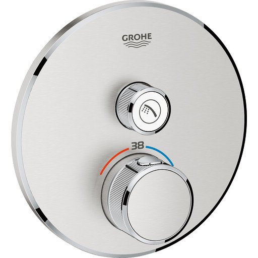 Grohe Grohtherm SmartControl termostat Supersteel