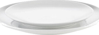 Pillivuyt Cecil tallerken flat hvit, Ø 28 cm Pillivuyt Cecil tallerken flat hvit, Ø 28 cm