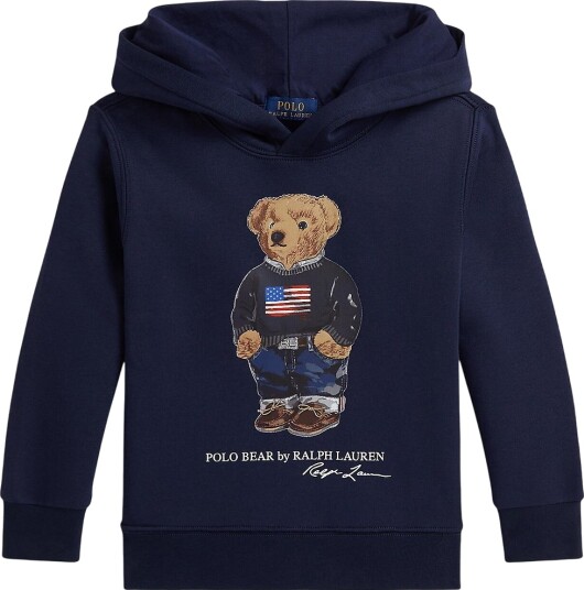 Ralph Lauren Kids Graphic Fleece-Knt-Sweatshirt Navy 102-108 Ralph Lauren Kids Graphic Fleece-Knt-Sweatshirt Navy 102-108